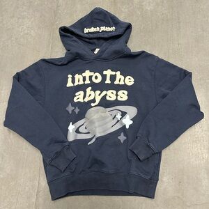 Broken planet into the Abyss Hoodie size small